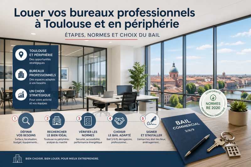 louer vos bureaux en haute Garonne