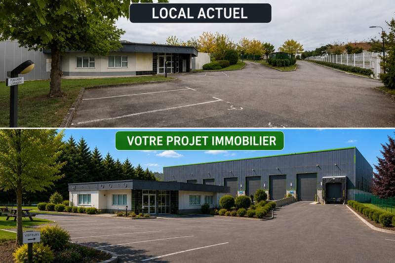 terrain industriel a vendre L'Union